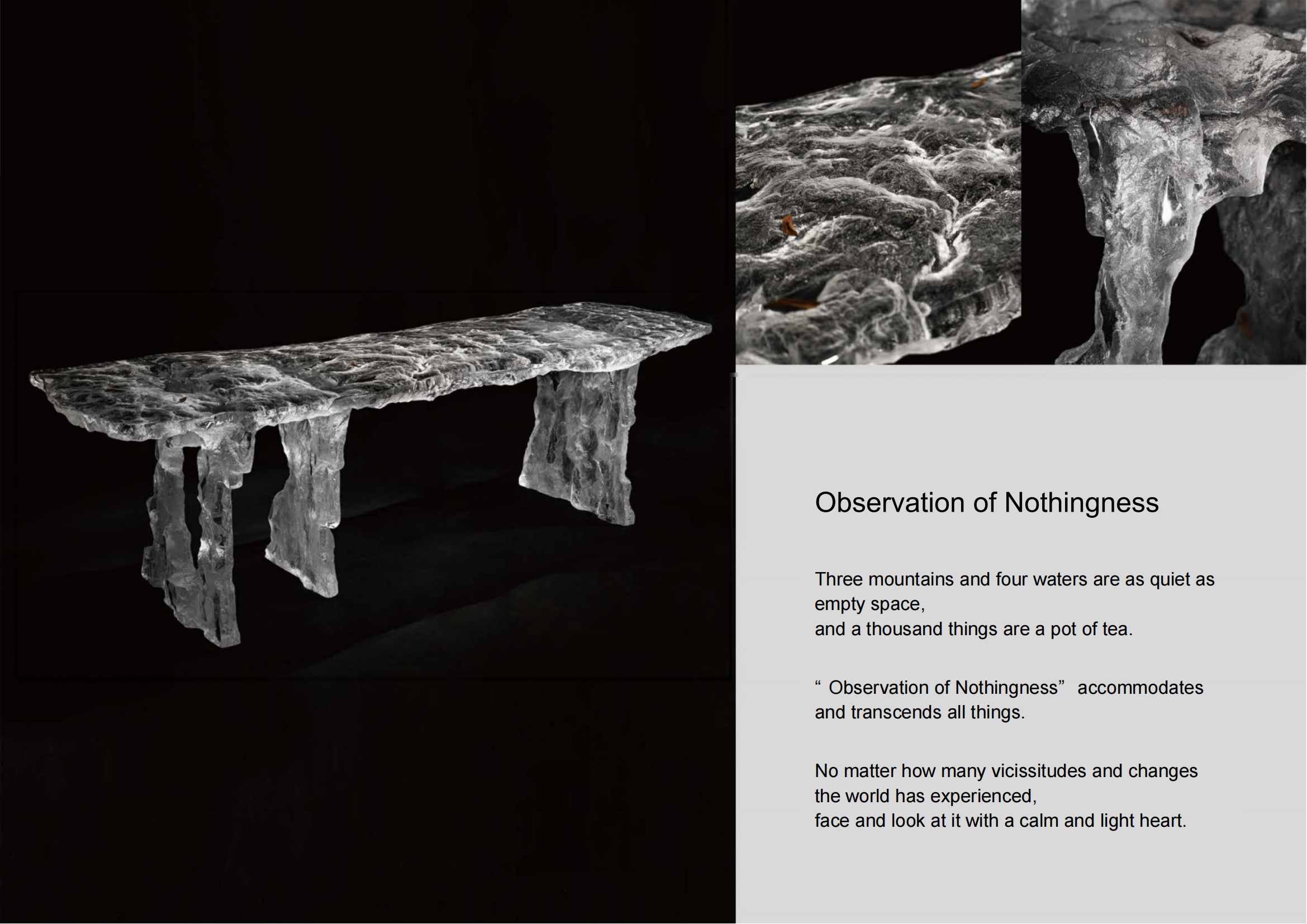 Observation of Nothingness